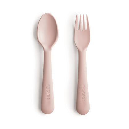Mushie Fork & Spoon 2P - Motherhood