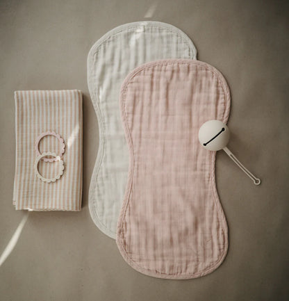 Mushie Burp Cloth 2P