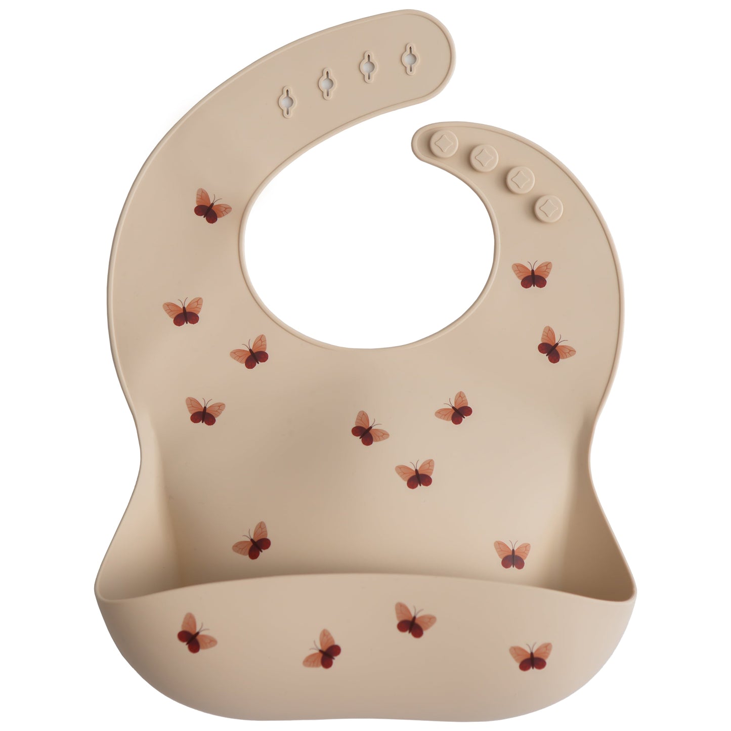 Mushie Silicone "No Mess" Bib - Motherhood