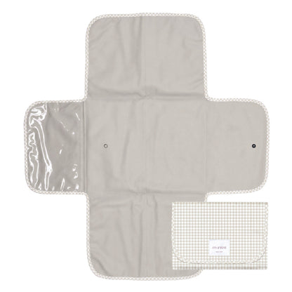 Ava & Bear Nappy Clutch Pearl Micro Gingham