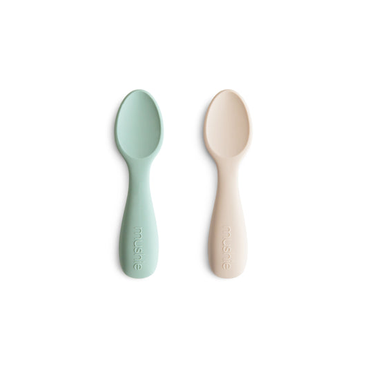 Mushie Toddler Starter Spoons 2P