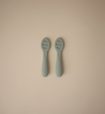 Mushie First Feeding Baby Spoons 2P