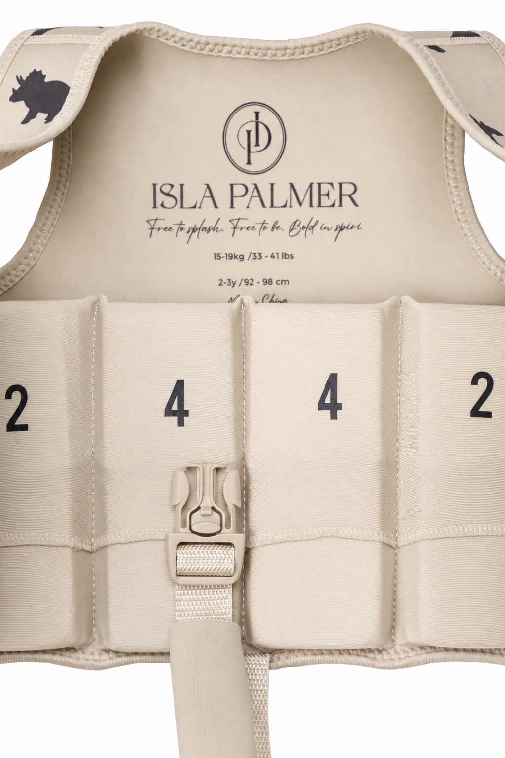 Isla Palmer Tommy Swim Vest – Dinosaur Print – kids swim vest South Africa