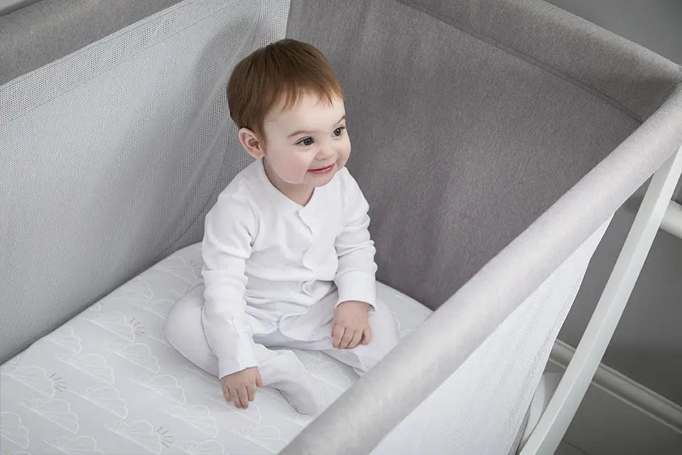 Shnuggle Air Cot Fitted Sheets | Handy 2 Pack - Made from 100% super soft cotton Shnuggle
