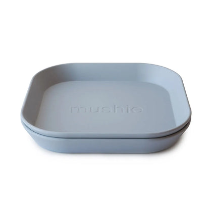 Mushie Plate Square 2P Mushie