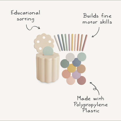 Mushie Coin & Tube Sorting Set - Motherhood