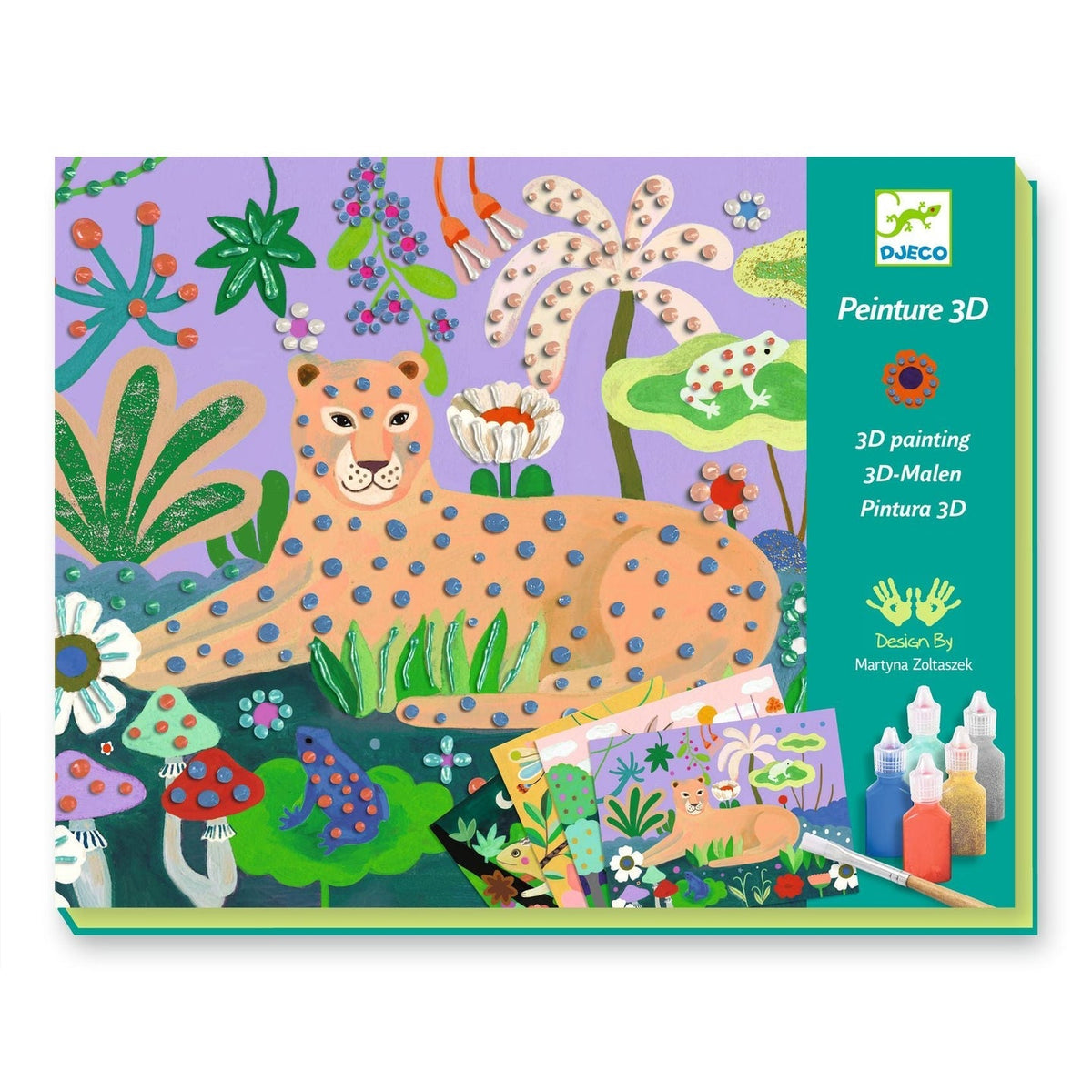 Djeco Tropical Forest Painting Set - image 1