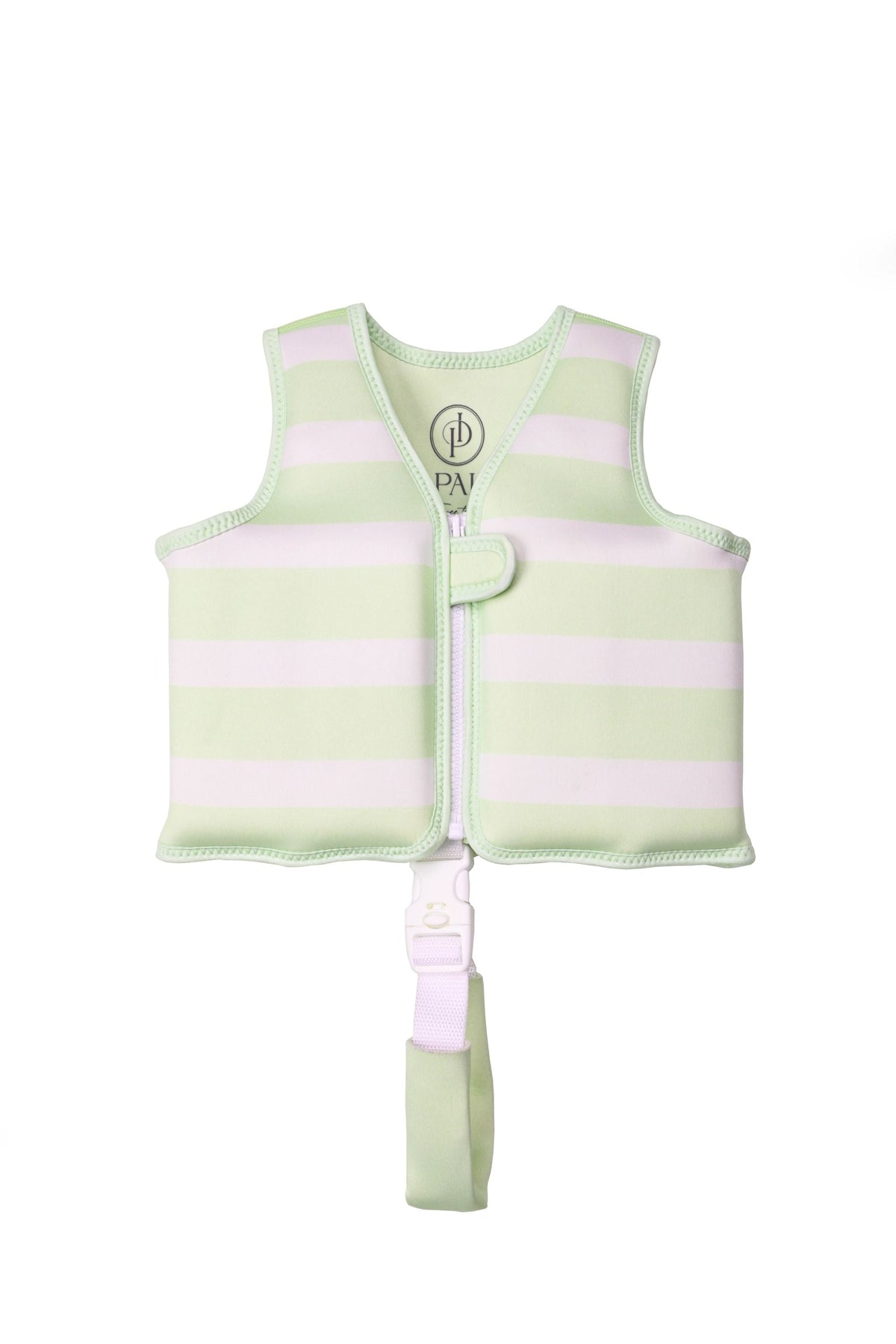 Isla Palmer Stevie Swim Vest – Green Stripe – kids swim vest South Africa