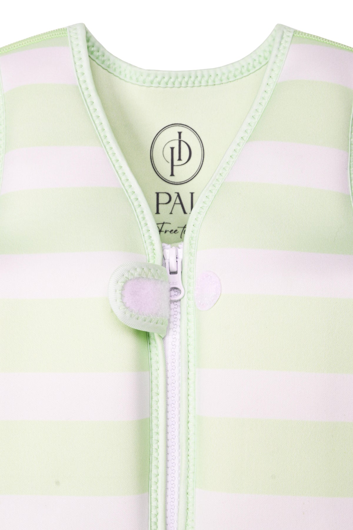 Isla Palmer Stevie Swim Vest – Green Stripe – kids swim vest South Africa