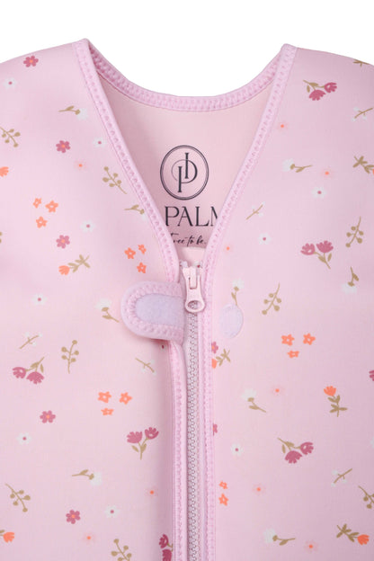 Isla Palmer Lottie Swim Vest – Pink Floral – kids swim vest South Africa
