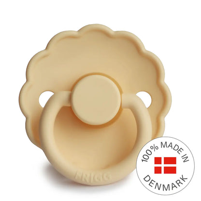 FRIGG Daisy - Round Latex Pacifier - Daffodil Frigg