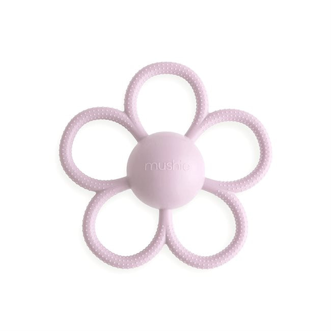 Mushie Sensory Rattle Teethers