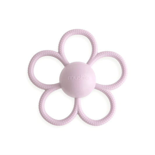 Mushie Sensory Rattle Teethers
