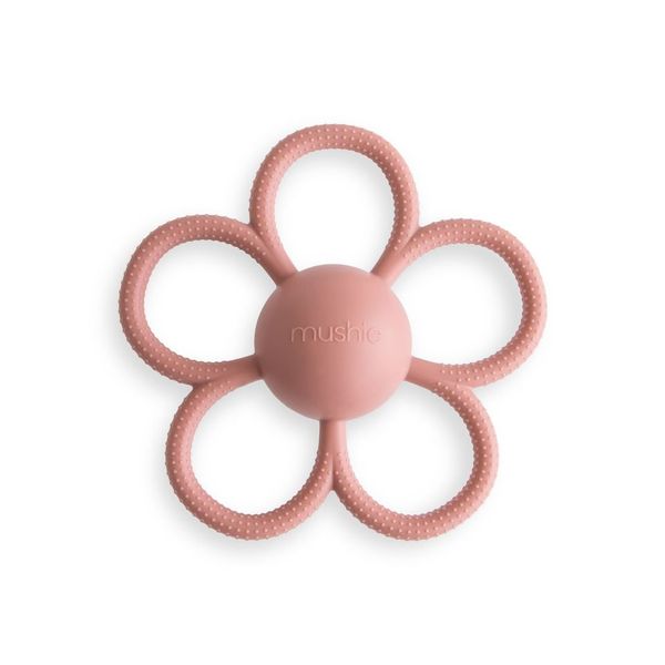 Mushie Sensory Rattle Teethers