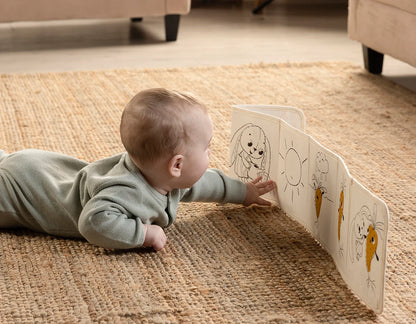 Tiny Love Garden of Adventures Baby Book – Double-Sided Sensory Book - Motherhood