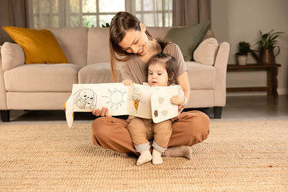Tiny Love Garden of Adventures Baby Book – Double-Sided Sensory Book - Motherhood