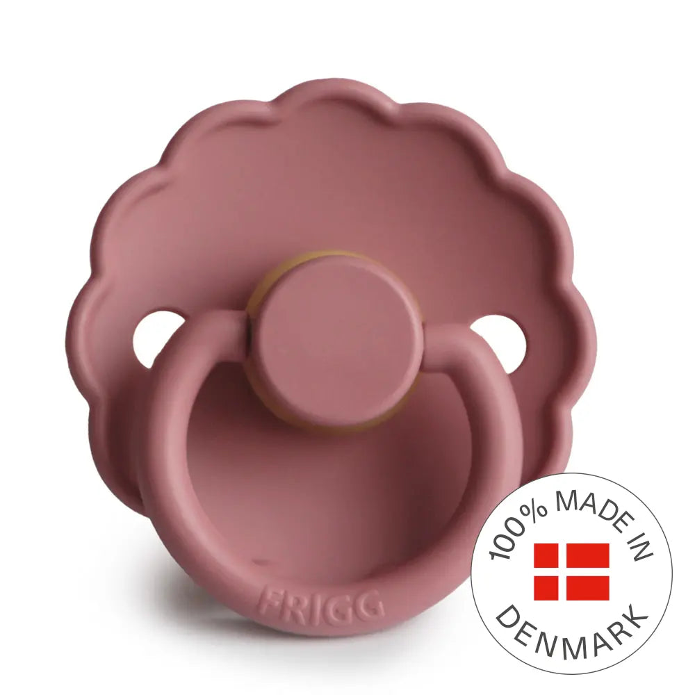 FRIGG Daisy - Round Latex Pacifier - Cedar Frigg