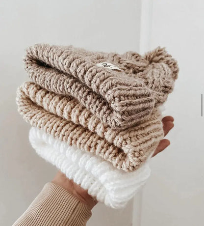 Rainberry Baby Cable Knit Beanie - Motherhood