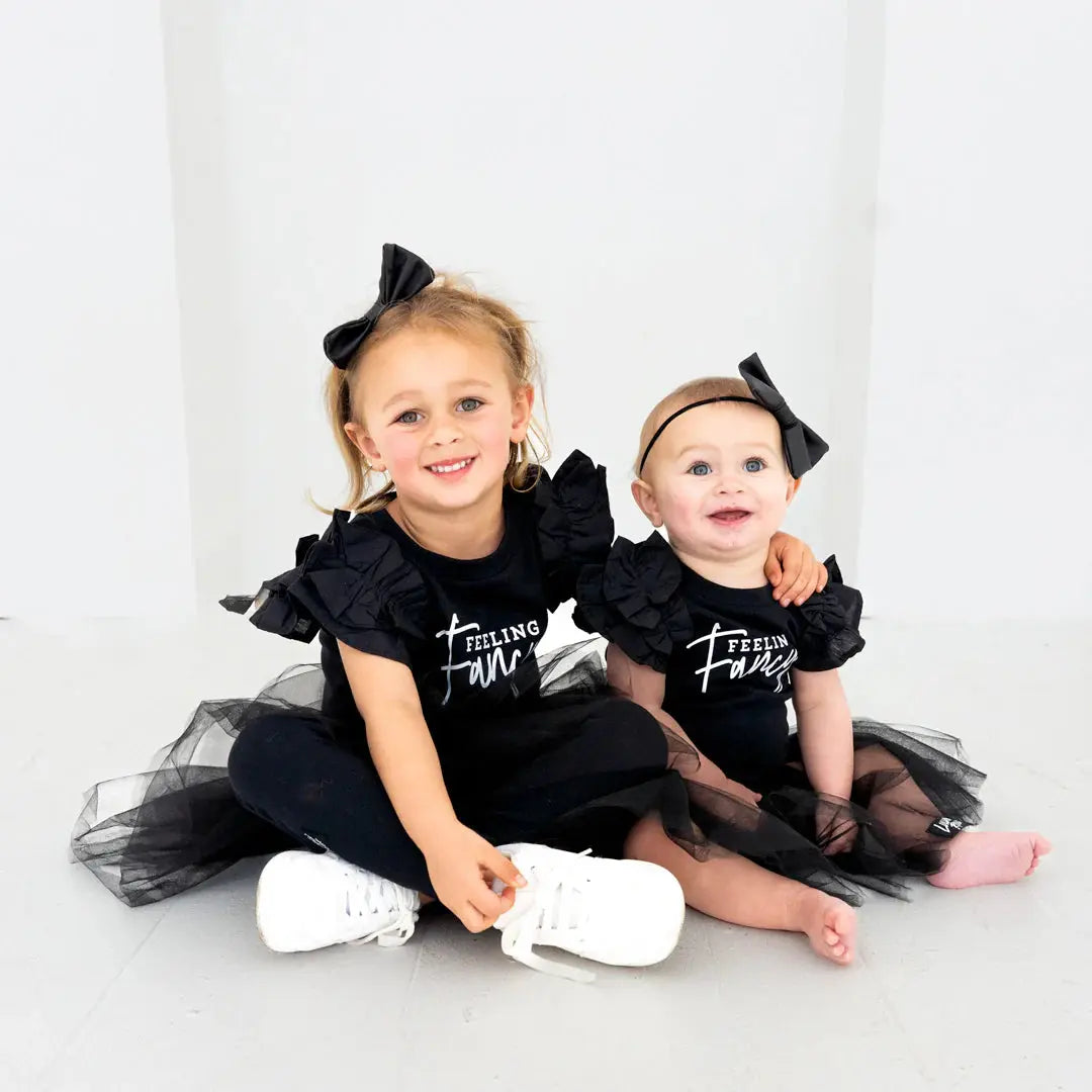 Lullaby Rock Feeling Fancy Set - Tutu Tights & Top / Bodyvest - Motherhood