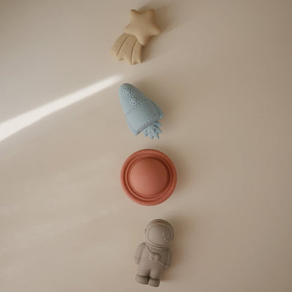 Mushie Bath Play Set 4P - Space