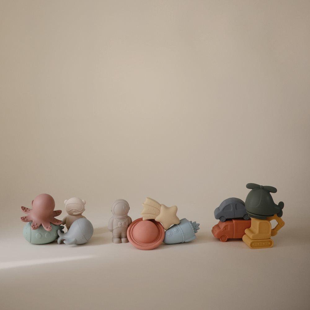Mushie Bath Play Set 4P - Space