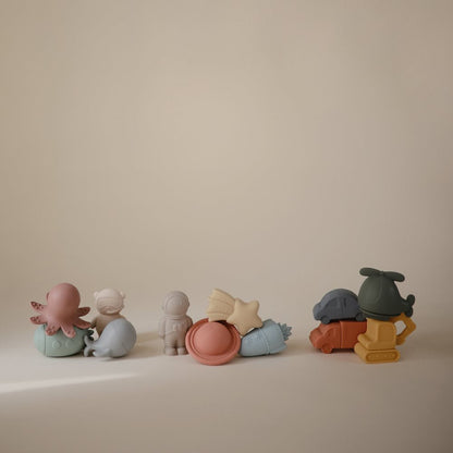 Mushie Bath Play Set 4P - Space