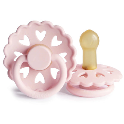 FRIGG Fairytale - Round Latex Pacifier - The Snow Queen (White Lilac) Frigg