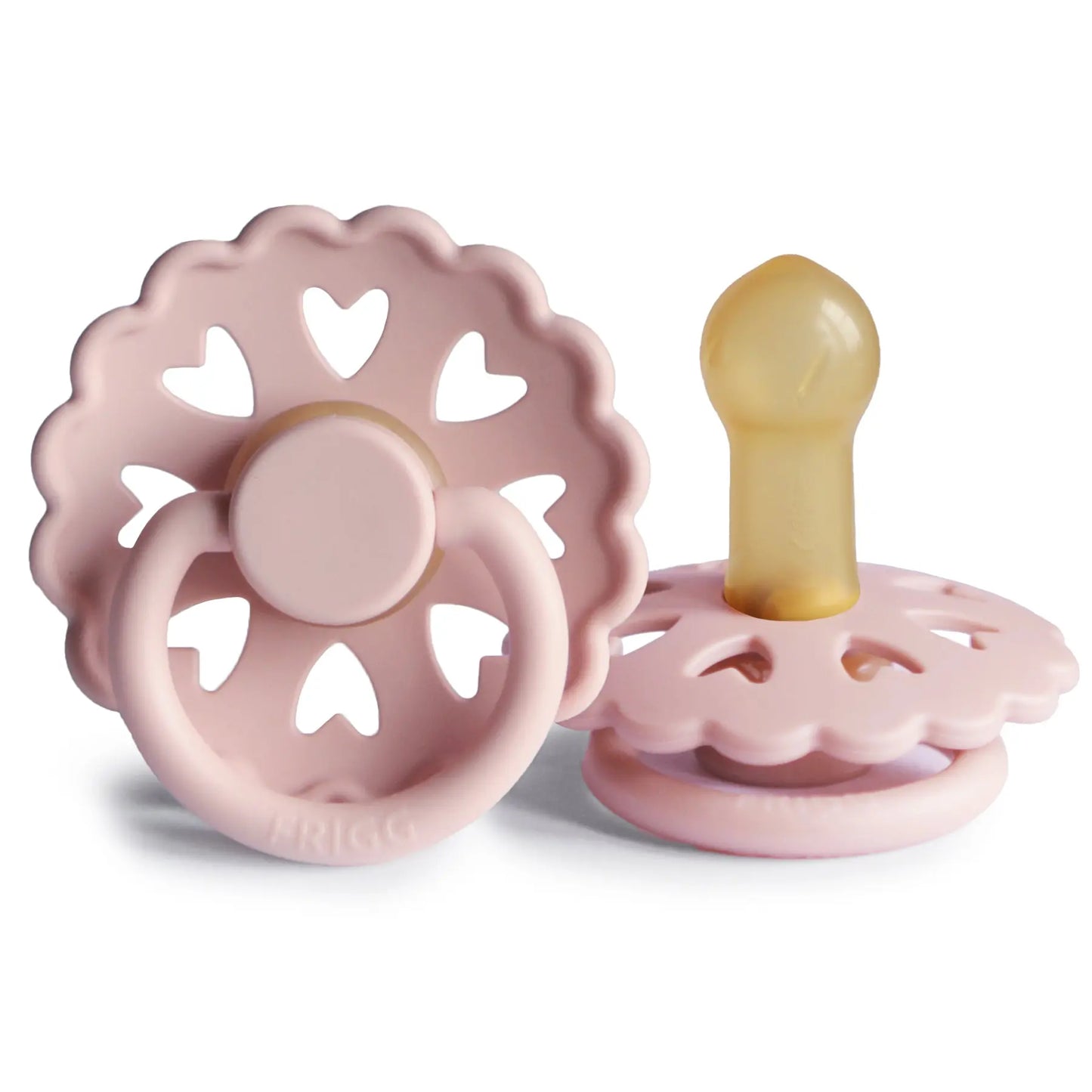 FRIGG Fairytale - Round Latex Pacifier - Thumbelina (Primrose) Frigg