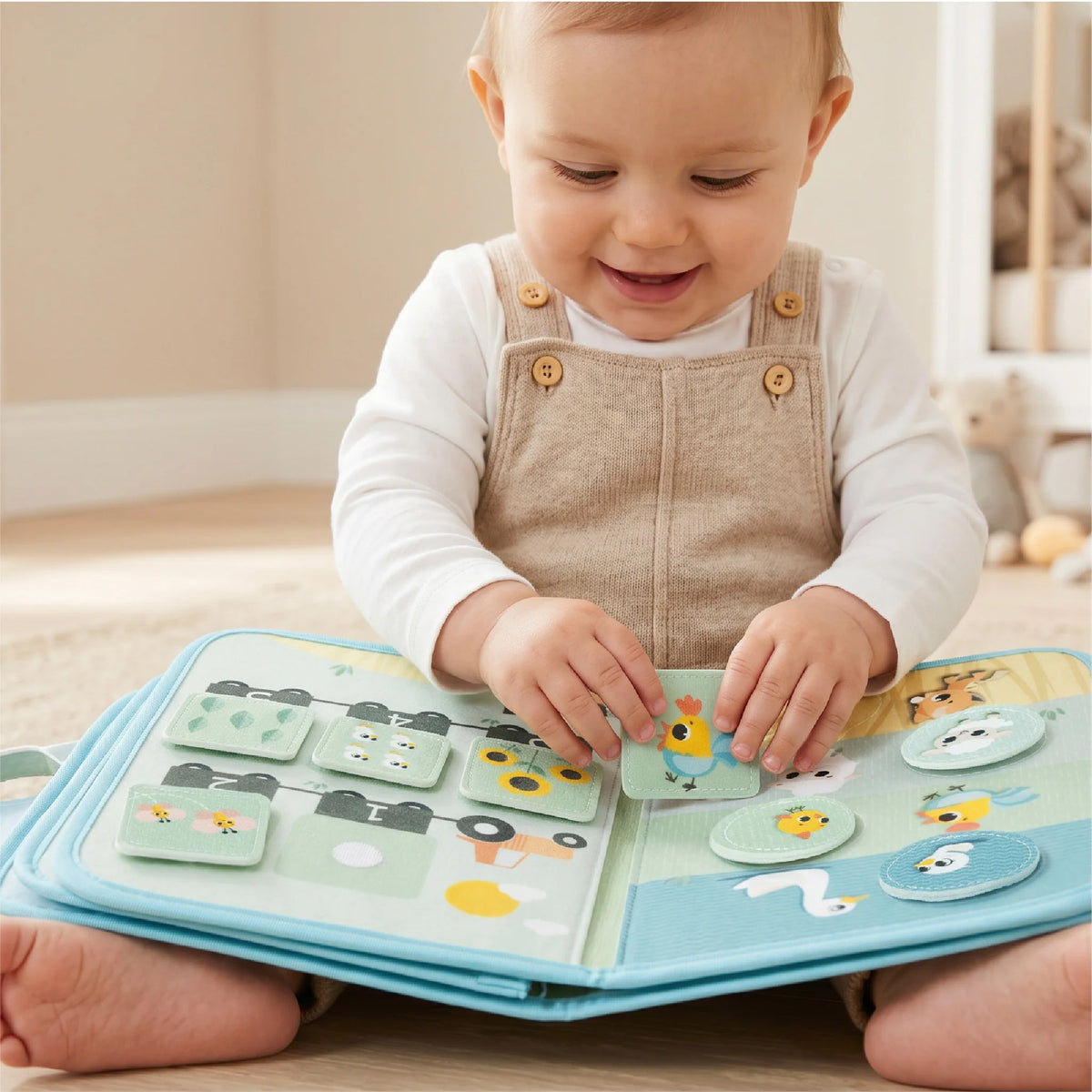 Tiny Love Farmers Funday Grow & Play Busy Book