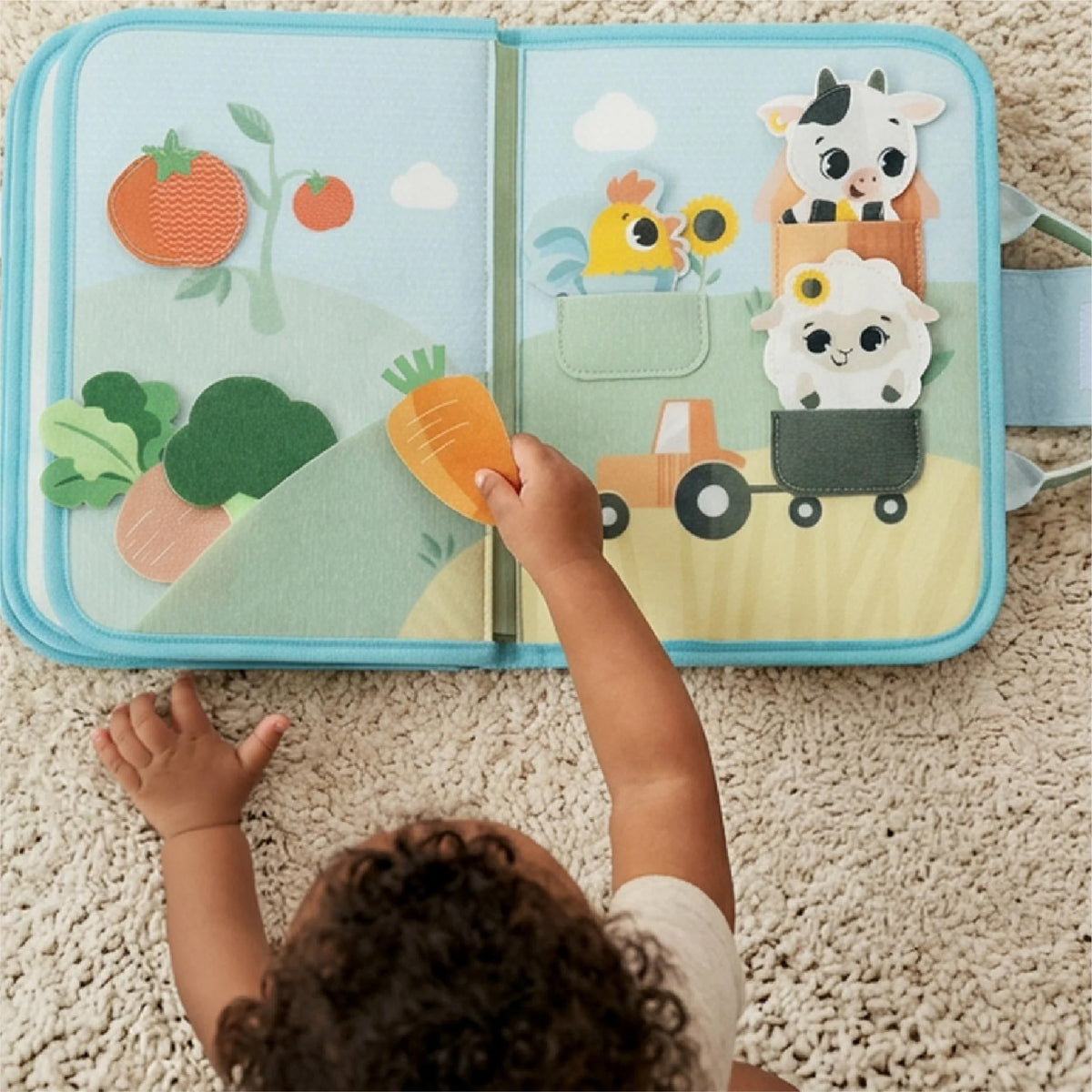 Tiny Love Farmers Funday Grow & Play Busy Book