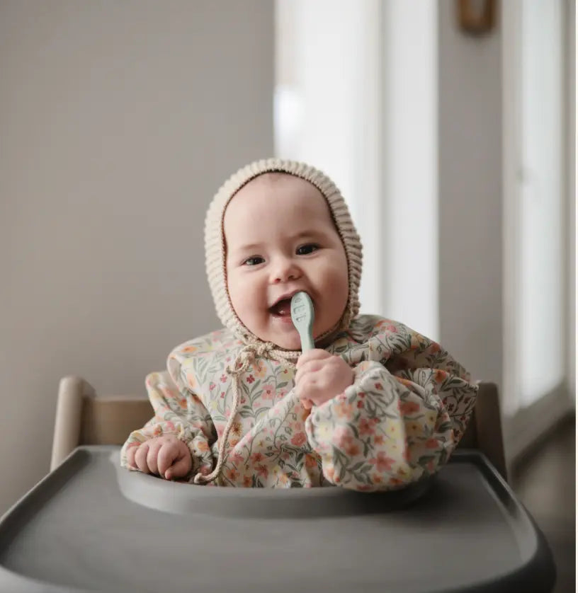 Mushie First Feeding Baby Spoons 2-Pack Mushie