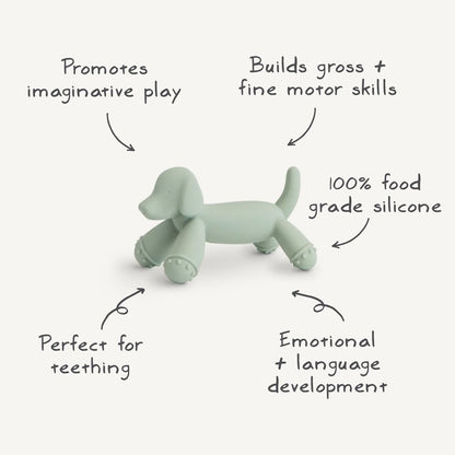 Mushie Figurine Teether - Motherhood