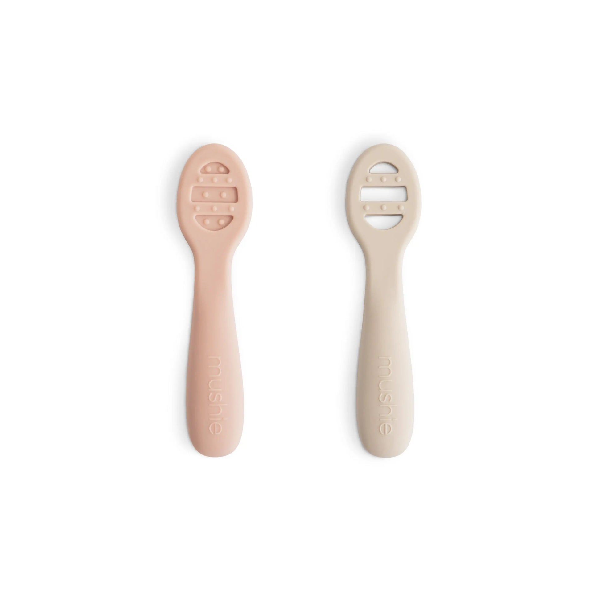 Mushie First Feeding Baby Spoons 2-Pack Mushie