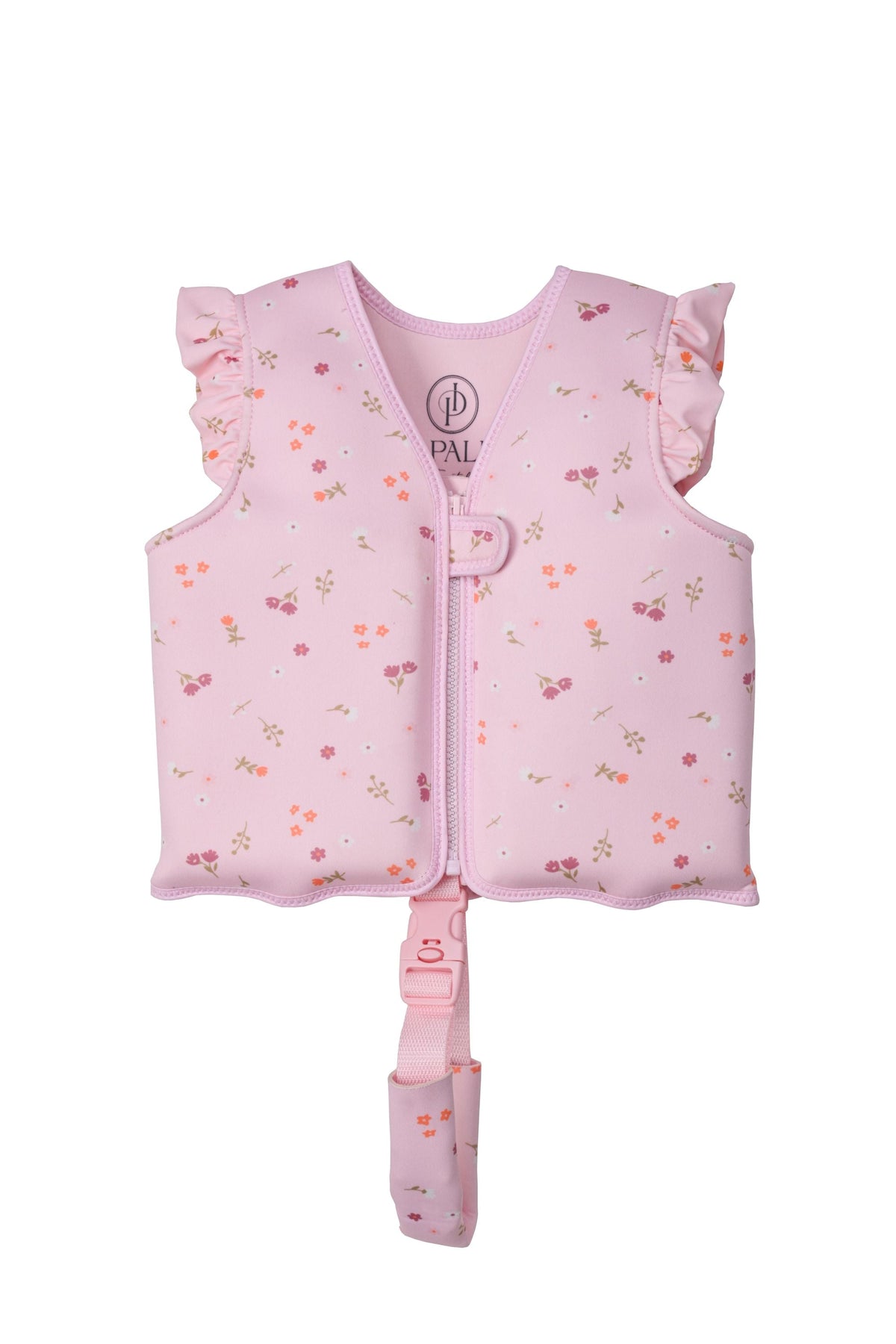 Isla Palmer Lottie Swim Vest – Pink Floral – kids swim vest South Africa