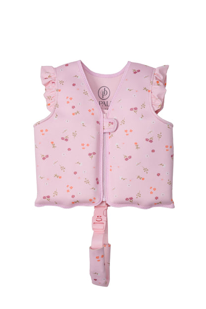Isla Palmer Lottie Swim Vest – Pink Floral – kids swim vest South Africa