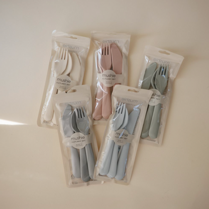 Mushie Cutlery 3P
