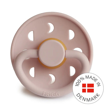 FRIGG Moon - Round Latex Pacifier - Blush Frigg