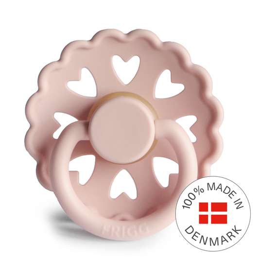 FRIGG Fairytale - Round Latex Pacifier - Little Match Girl (Blush) - Motherhood