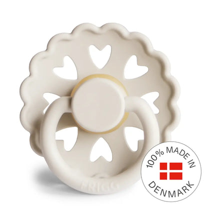 FRIGG Fairytale - Round Latex Pacifier - The Ugly Duckling (Cream) Frigg