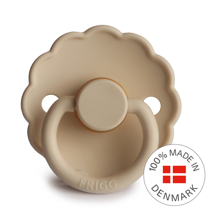 Frigg Daisy - Round Latex Pacifier - Croissant