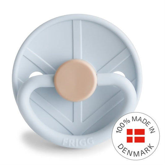 Frigg Little Viking - Silicone Pacifier -  Knud (Powder Blue)