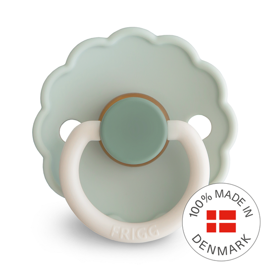 Frigg Daisy Colourblock - Round Latex Pacifier - Little Darling