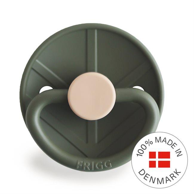 Frigg Little Viking - Silicone Pacifier -  Ragnar (Olive)