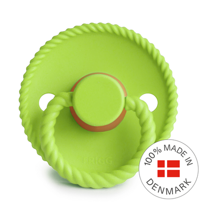 Frigg Rope - Round Latex Pacifier - Rainforest