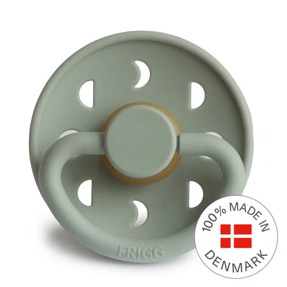 FRIGG Moon - Round Latex Pacifier - Sage Frigg