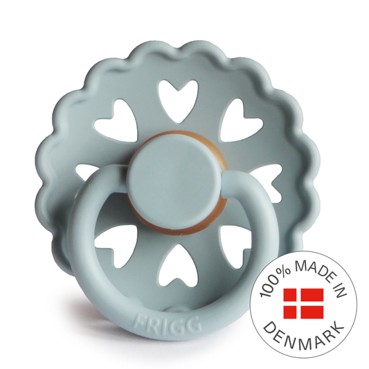 FRIGG Fairytale - Round Latex Pacifier - Ole Lukoie (Stone Blue) - Motherhood