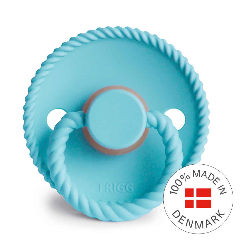 Frigg Rope - Round Latex Pacifier - Waterfall