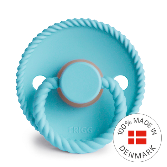 Frigg Rope - Round Latex Pacifier - Waterfall