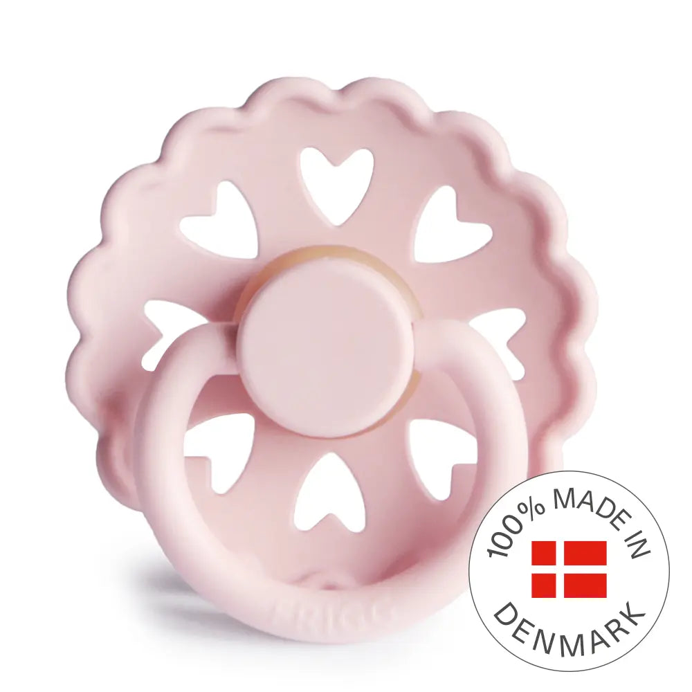 FRIGG Fairytale - Round Latex Pacifier - The Snow Queen (White Lilac) Frigg