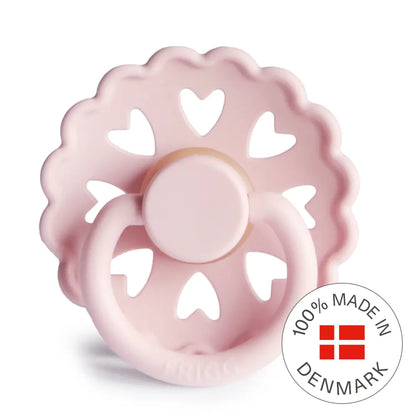 FRIGG Fairytale - Round Latex Pacifier - The Snow Queen (White Lilac) Frigg